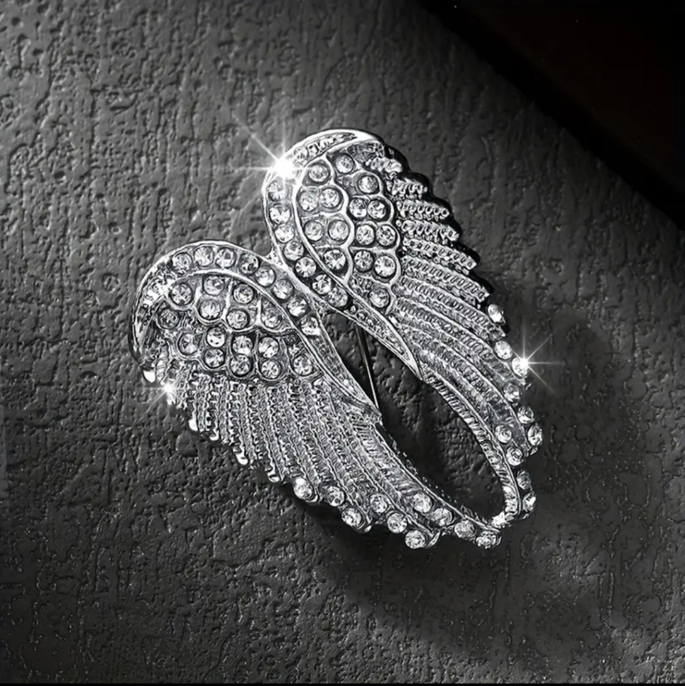2/10🍀Angel Wings Brooch